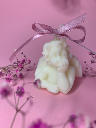 Aniołek z personalizowaną zawieszką