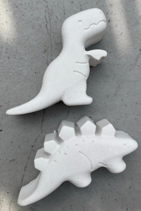 Figurki do malowania DIY - dinozaury - podziękowanie dla dzieci