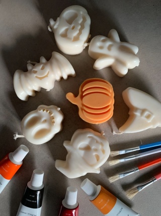 Figurki gipsowe - Halloween