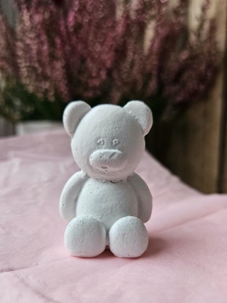 Miś DIY figurka gipsowa