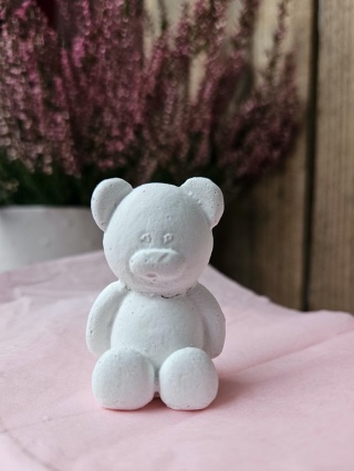 Miś DIY figurka gipsowa