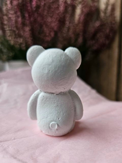 Miś DIY figurka gipsowa