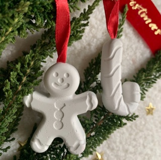 Mini zawieszki na choinkę piernik/ laska - od 31 sztuk