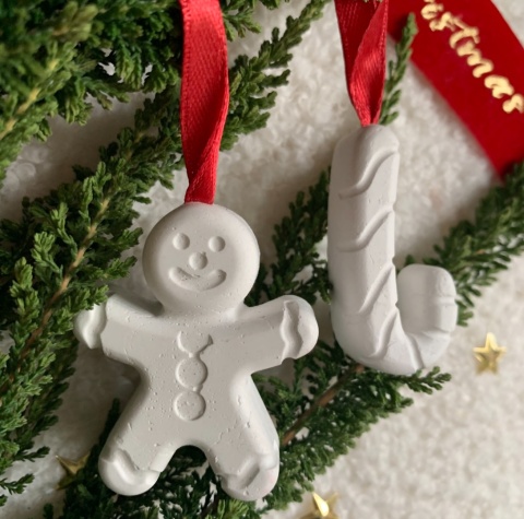 Mini zawieszki na choinkę piernik/ laska - od 31 sztuk