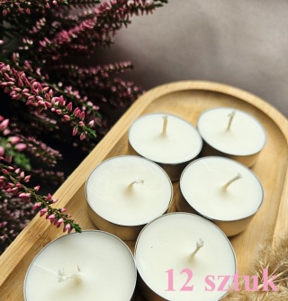 Tealight z wosku sojowego 12 sztuk