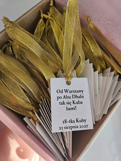 Zawieszki na butelki
